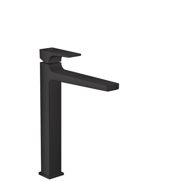 Смеситель hansgrohe Metropol для раковины 260, однорычажный, с рычаговой рукояткой, со сливным клапаном Push-Open, для раковины в форме таза 32512670 Смеситель hansgrohe Metropol для раковины 260, однорычажный, с рычаговой рукояткой, со сливным клапаном Push-Open, для раковины в форме таза 32512670