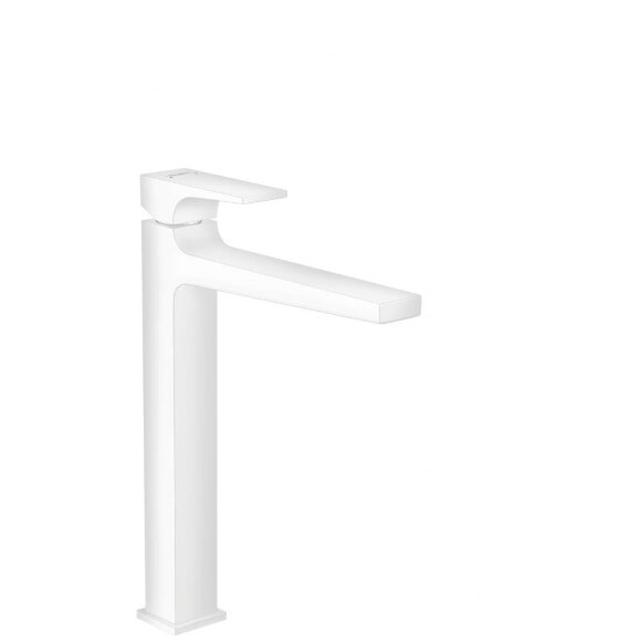 Смеситель hansgrohe Metropol для раковины 260, однорычажный, с рычаговой рукояткой, со сливным клапаном Push-Open, для раковины в форме таза 32512700 Смеситель hansgrohe Metropol для раковины 260, однорычажный, с рычаговой рукояткой, со сливным клапаном Push-Open, для раковины в форме таза 32512700