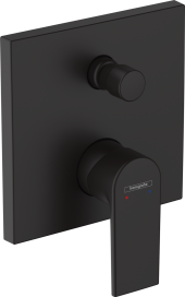 Смеситель для ванны скрытого монтажа Hansgrohe Vernis Shape, чёрный матовый 71468670 Смеситель для ванны скрытого монтажа Hansgrohe Vernis Shape, чёрный матовый 71468670