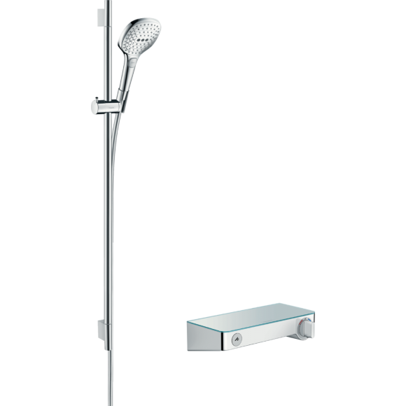 Душевой набор hansgrohe ShowerTablet Select 300/Raindance Select E 120 3jet/Combi 27027000 Душевой набор hansgrohe ShowerTablet Select 300/Raindance Select E 120 3jet/Combi 27027000