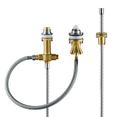 Скрытая часть смесителя hansgrohe на 3 отверстия на край ванны 13439180 Скрытая часть смесителя hansgrohe на 3 отверстия на край ванны 13439180