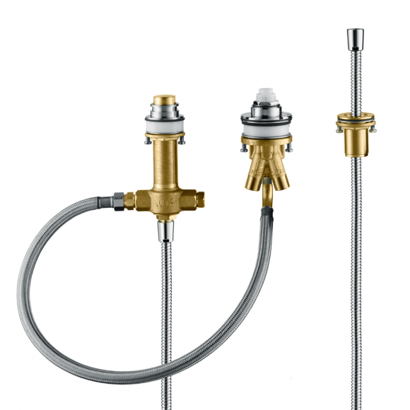 Скрытая часть смесителя hansgrohe на 3 отверстия на край ванны 13439180 Скрытая часть смесителя hansgrohe на 3 отверстия на край ванны 13439180