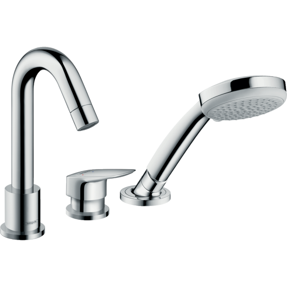 Смеситель hansgrohe Logis на борт ванны 71310000 Смеситель hansgrohe Logis на борт ванны 71310000