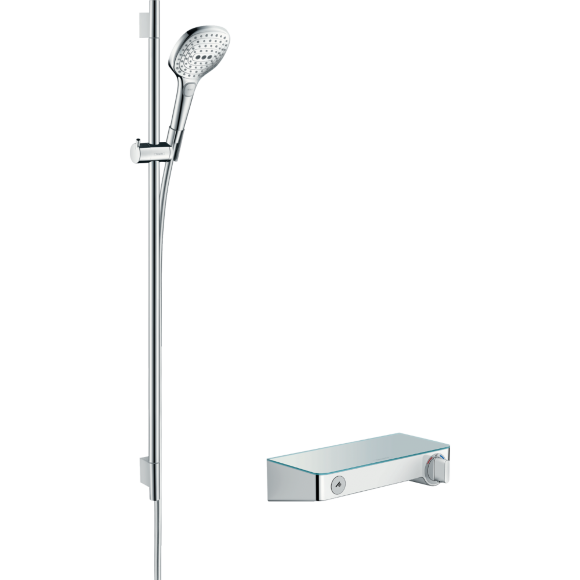 Душевой набор hansgrohe ShowerTablet Select 300/Raindance Select E 120 3jet/Combi 27027400 Душевой набор hansgrohe ShowerTablet Select 300/Raindance Select E 120 3jet/Combi 27027400