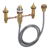 Скрытая часть смесителя hansgrohe на 4 отверстия на край ванны 13244180 Скрытая часть смесителя hansgrohe на 4 отверстия на край ванны 13244180