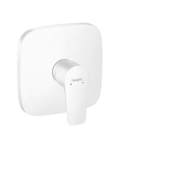 Смеситель hansgrohe Talis E для душа однорычажный, СМ, матовый белый 71765700 Смеситель hansgrohe Talis E для душа однорычажный, СМ, матовый белый 71765700