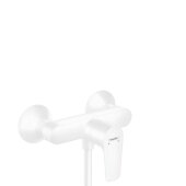 Смеситель hansgrohe Talis E для душа, однорычажный, ВМ, матовый белый 71760700 Смеситель hansgrohe Talis E для душа, однорычажный, ВМ, матовый белый 71760700