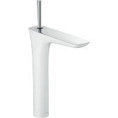 Смеситель hansgrohe PuraVida для раковины в форме таза, белый/хром 15072400 Смеситель hansgrohe PuraVida для раковины в форме таза, белый/хром 15072400