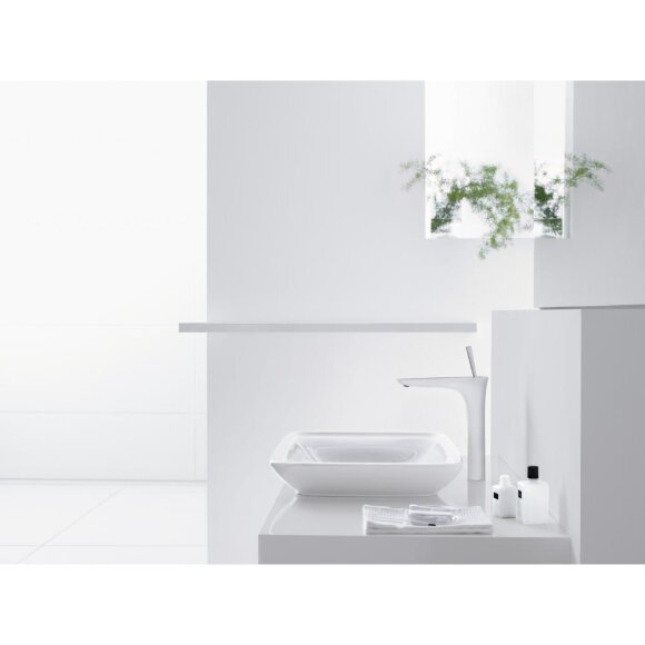 Смеситель hansgrohe PuraVida для раковины в форме таза, белый/хром 15072400 Смеситель hansgrohe PuraVida для раковины в форме таза, белый/хром 15072400