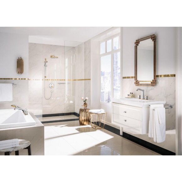 Полотенцедержатель hansgrohe Logis Classic двойной 41612000 Полотенцедержатель hansgrohe Logis Classic двойной 41612000