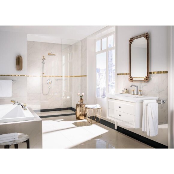 Полотенцедержатель hansgrohe Logis Classic двойной 41612000 Полотенцедержатель hansgrohe Logis Classic двойной 41612000