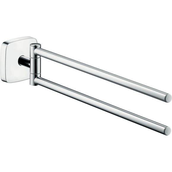 Полотенцедержатель hansgrohe PuraVida двойной 41512000 Полотенцедержатель hansgrohe PuraVida двойной 41512000