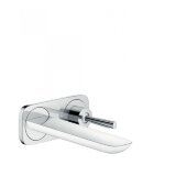 Смеситель hansgrohe PuraVida для раковины настенный, белый/хром 15084400 Смеситель hansgrohe PuraVida для раковины настенный, белый/хром 15084400