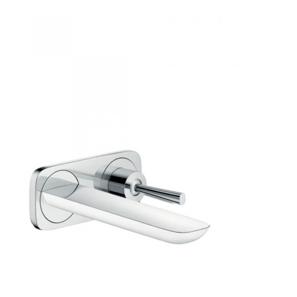 Смеситель hansgrohe PuraVida для раковины настенный, белый/хром 15084400 Смеситель hansgrohe PuraVida для раковины настенный, белый/хром 15084400