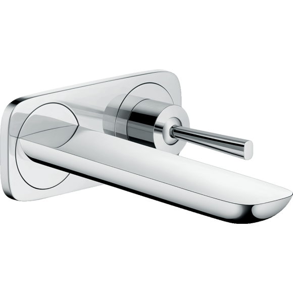 Смеситель hansgrohe PuraVida для раковины настенный, хром 15084000 Смеситель hansgrohe PuraVida для раковины настенный, хром 15084000