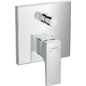 Смеситель hansgrohe Metropol для ванны настенный скрытый с рычаговой рукояткой, хром 32545000 Смеситель hansgrohe Metropol для ванны настенный скрытый с рычаговой рукояткой, хром 32545000