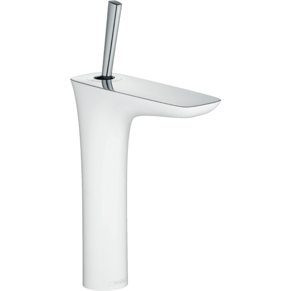 Смеситель hansgrohe PuraVida для раковины, белый/хром 15081400 Смеситель hansgrohe PuraVida для раковины, белый/хром 15081400