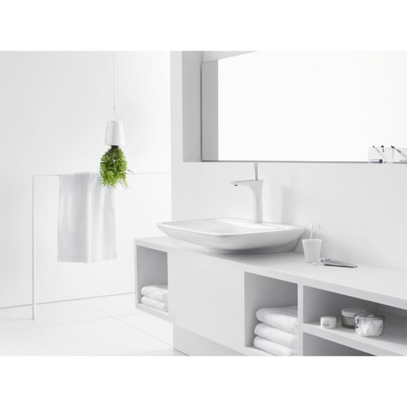 Смеситель hansgrohe PuraVida для раковины, белый/хром 15081400 Смеситель hansgrohe PuraVida для раковины, белый/хром 15081400