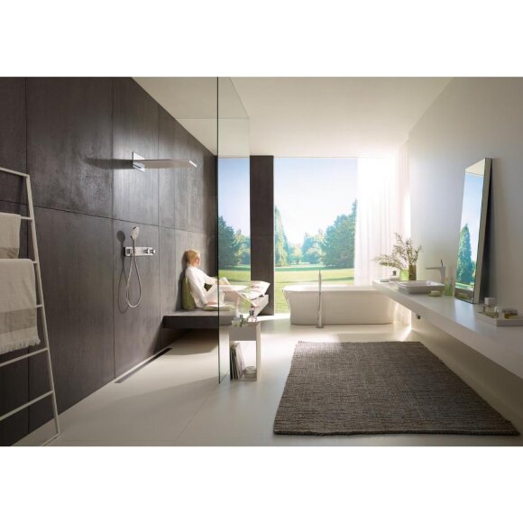 Смеситель hansgrohe PuraVida для раковины, белый/хром 15081400 Смеситель hansgrohe PuraVida для раковины, белый/хром 15081400