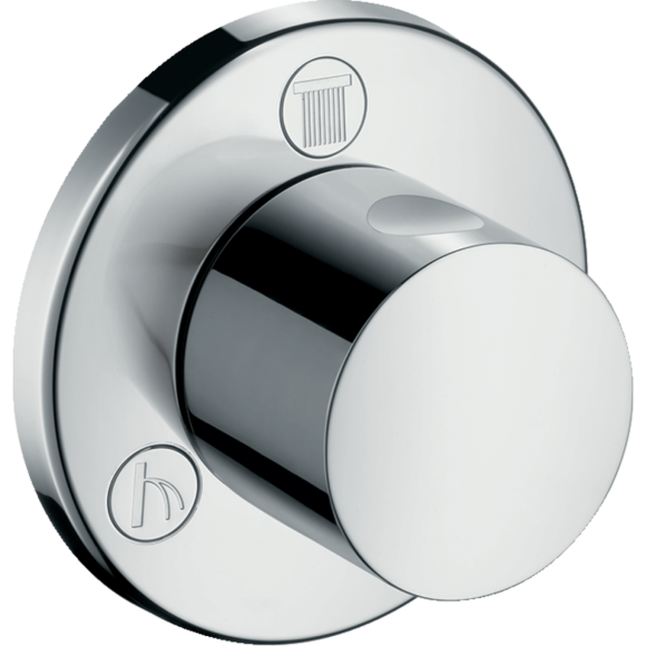 Запорный вентиль переключатель потоков hansgrohe Trio/Quattro S 15932000 Запорный вентиль переключатель потоков hansgrohe Trio/Quattro S 15932000
