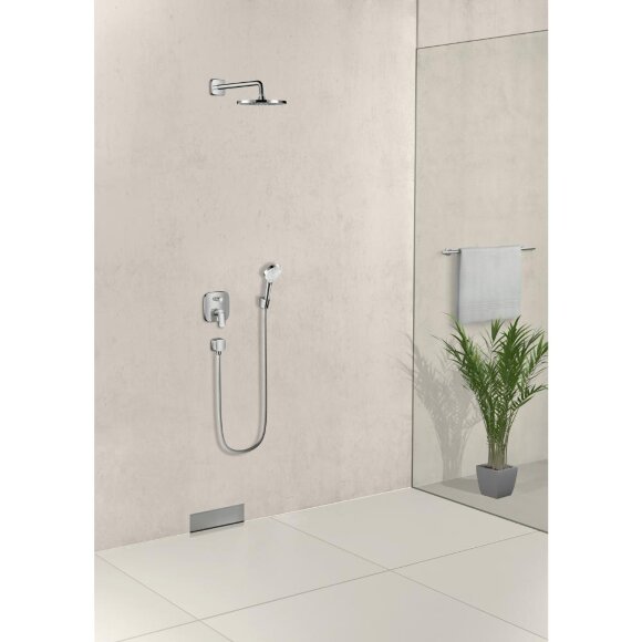 Душевой шланг hansgrohe Comfortflex с защитой от перекручивания 160 см, хром 28168000 Душевой шланг hansgrohe Comfortflex с защитой от перекручивания 160 см, хром 28168000