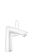 Смеситель hansgrohe Talis E для раковины 150, однорычажный, со сливным гарнитуром, матовый белый 71754700 Смеситель hansgrohe Talis E для раковины 150, однорычажный, со сливным гарнитуром, матовый белый 71754700
