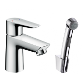 Набор для биде hansgrohe Talis со сливным клапаном Push-Open, хром 71729000 Набор для биде hansgrohe Talis со сливным клапаном Push-Open, хром 71729000