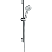 Душевой набор hansgrohe Crometta 100 Vario 65, белый/хром 26651400 Душевой набор hansgrohe Crometta 100 Vario 65, белый/хром 26651400