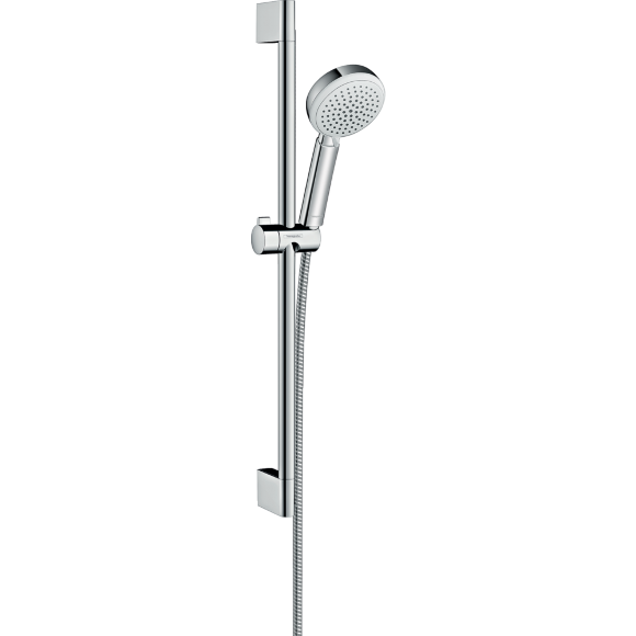 Душевой набор hansgrohe Crometta 100 Vario 65, белый/хром 26651400 Душевой набор hansgrohe Crometta 100 Vario 65, белый/хром 26651400