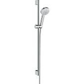 Душевой набор hansgrohe Crometta 100 Vario 90, белый/хром 26657400 Душевой набор hansgrohe Crometta 100 Vario 90, белый/хром 26657400