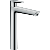 Смеситель hansgrohe Talis E для раковины с высоким изливом и сливным гарнитуром, хром 71716000 Смеситель hansgrohe Talis E для раковины с высоким изливом и сливным гарнитуром, хром 71716000