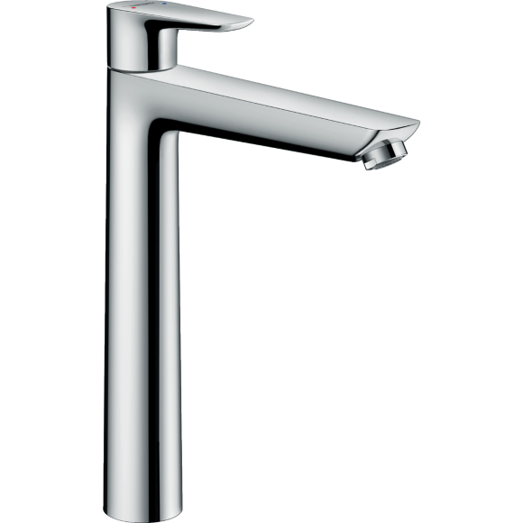Смеситель hansgrohe Talis E для раковины с высоким изливом и сливным гарнитуром, хром 71716000 Смеситель hansgrohe Talis E для раковины с высоким изливом и сливным гарнитуром, хром 71716000