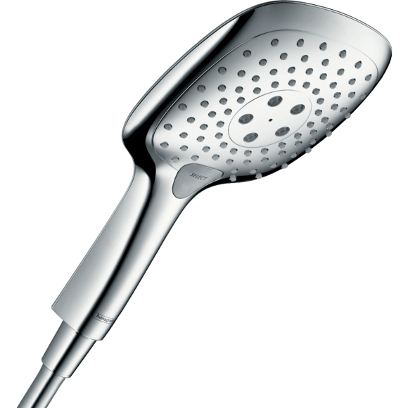 Ручной душ hansgrohe Raindance Select E 150 3jet EcoSmart 26551000 Ручной душ hansgrohe Raindance Select E 150 3jet EcoSmart 26551000