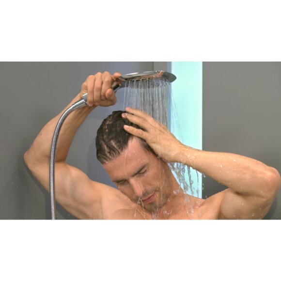 Ручной душ hansgrohe Raindance Select E 150 3jet EcoSmart 26551000 Ручной душ hansgrohe Raindance Select E 150 3jet EcoSmart 26551000