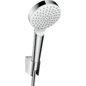 Душевой набор hansgrohe Crometta 1jet 160 см, белый/хром 26567400 Душевой набор hansgrohe Crometta 1jet 160 см, белый/хром 26567400