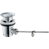 Донный клапан hansgrohe для раковины, хром 94139000