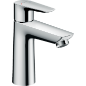 Смеситель hansgrohe Talis E для раковины со средним изливом и сливным гарнитуром, хром 71710000 Смеситель hansgrohe Talis E для раковины со средним изливом и сливным гарнитуром, хром 71710000