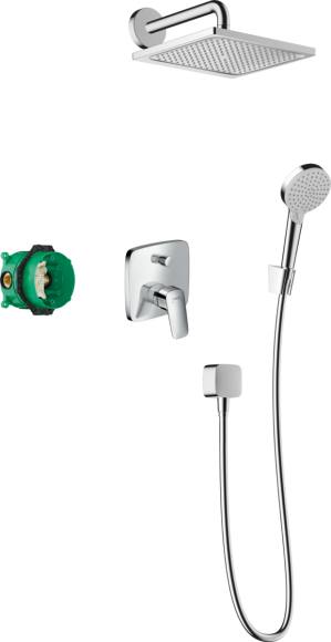 Душевой набор  ShowerSet Crometta E/Logis хром 27957000 Душевой набор  ShowerSet Crometta E/Logis хром 27957000