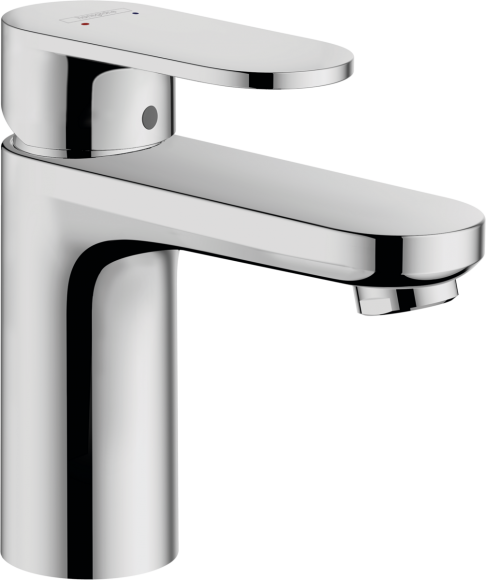 Смеситель для раковины Hansgrohe Vernis Blend 100, без сливного гарнитура, хром 71580000 Смеситель для раковины Hansgrohe Vernis Blend 100, без сливного гарнитура, хром 71580000