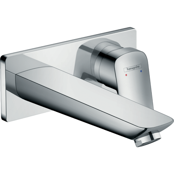 Смеситель hansgrohe Logis для раковины настенный, хром 71220000 Смеситель hansgrohe Logis для раковины настенный, хром 71220000