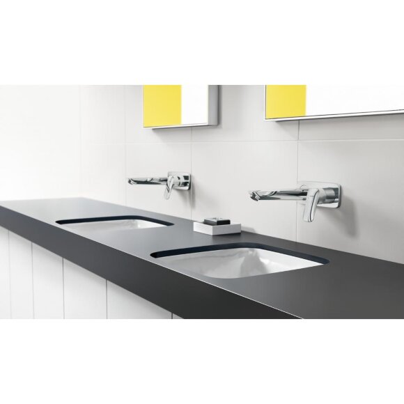 Смеситель hansgrohe Logis для раковины настенный, хром 71220000 Смеситель hansgrohe Logis для раковины настенный, хром 71220000