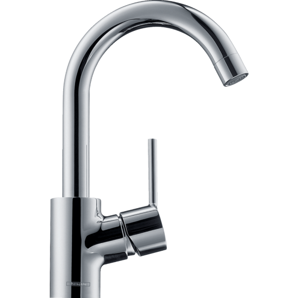 Смеситель hansgrohe Talis S для раковины с поворотным изливом и сливным гарнитуром, хром 32070000 Смеситель hansgrohe Talis S для раковины с поворотным изливом и сливным гарнитуром, хром 32070000