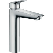 Смеситель hansgrohe Logis для раковины с высоким изливом без сливного набора, хром 71091000 Смеситель hansgrohe Logis для раковины с высоким изливом без сливного набора, хром 71091000