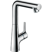 Смеситель hansgrohe Talis S для раковины с поворотным изливом и сливным гарнитуром, хром 72105000 Смеситель hansgrohe Talis S для раковины с поворотным изливом и сливным гарнитуром, хром 72105000