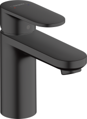 Смеситель для раковины hansgrohe Vernis Blend 100, без сливного гарнитура, чёрный матовый 71580670 Смеситель для раковины hansgrohe Vernis Blend 100, без сливного гарнитура, чёрный матовый 71580670