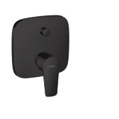 Смеситель hansgrohe Talis E для ванны, однорычажный, СМ, со встроенной защитной комбинацией, матовый черный 71474670 Смеситель hansgrohe Talis E для ванны, однорычажный, СМ, со встроенной защитной комбинацией, матовый черный 71474670