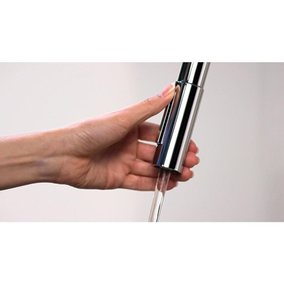 Смеситель hansgrohe Focus для кухонной мойки с выдвижным душем, хром 31815000