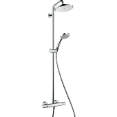 Душевая система hansgrohe Croma 220 Showerpipe EcoSmart с термостатом 27188000 Душевая система hansgrohe Croma 220 Showerpipe EcoSmart с термостатом 27188000
