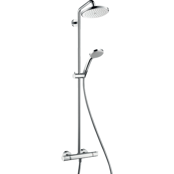 Душевая система hansgrohe Croma 220 Showerpipe EcoSmart с термостатом 27188000 Душевая система hansgrohe Croma 220 Showerpipe EcoSmart с термостатом 27188000