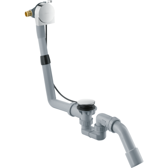 Излив на ванну hansgrohe Exafill S с набором для слива и перелива 58113000